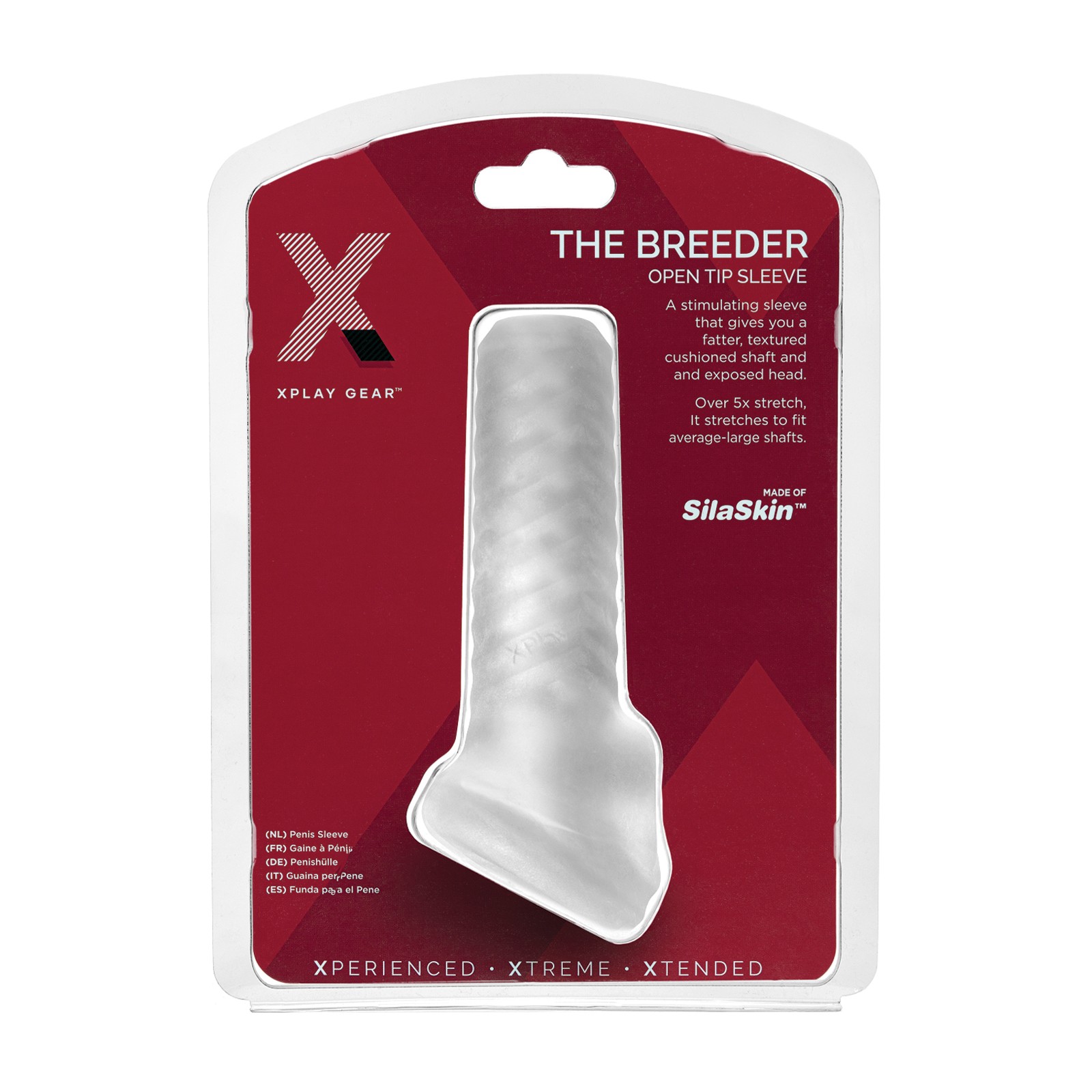 Sleeve Breeder de Xplay Gear - Placer Redefinido