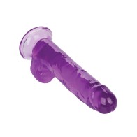 Size Queen 8" Dildo - Purple