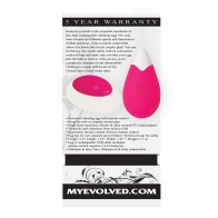 Huevo Vibrador Remoto Evolved Rosa