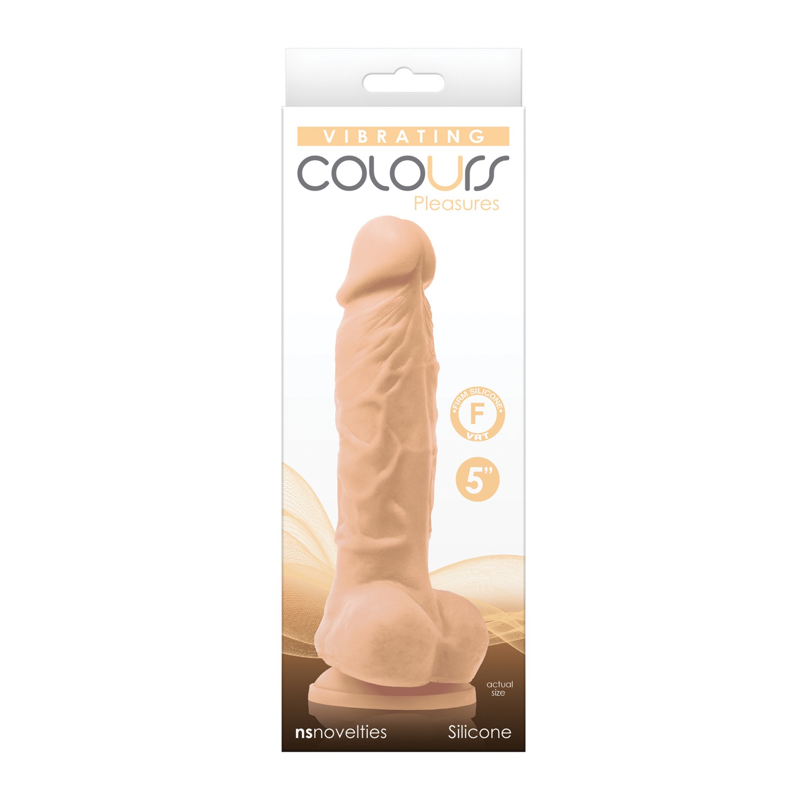 Colours Pleasures Vibrating Dildo - 5" of Intense Vibration