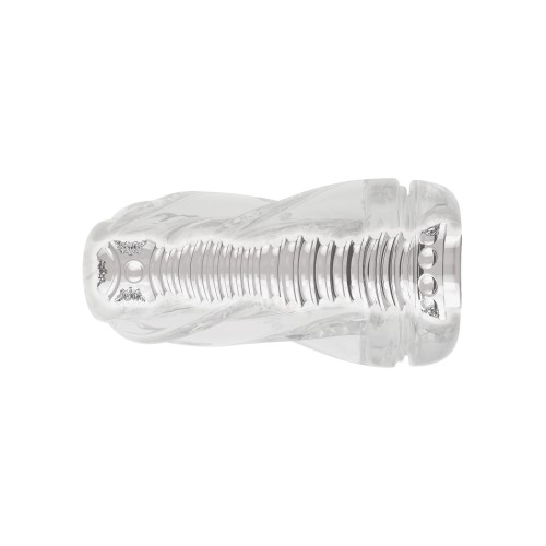 Zero Tolerance Twist Stroker Clear Orange