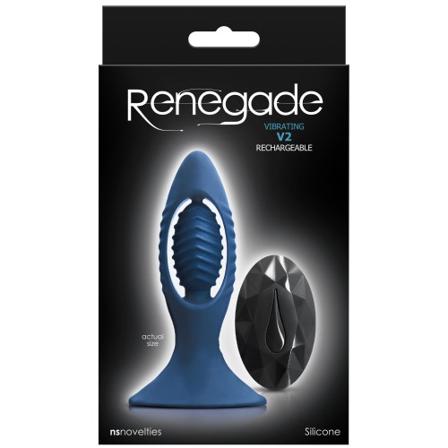 Renegade V2 Vibrating Plug with Remote