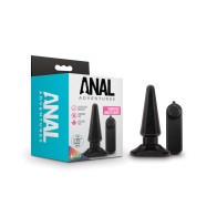 Blush Anal Vibrating Pleaser Black - Explore New Sensations