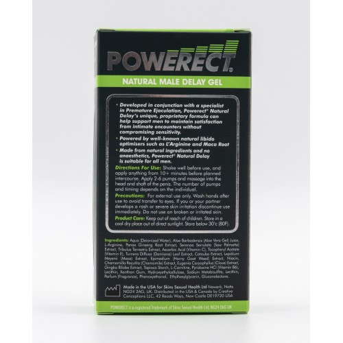 Powerect Natural Delay Serum for Enhanced Performance