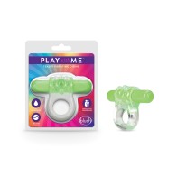 Blush Play Teaser Vibrating C Ring Green