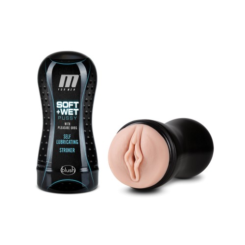 M for Men Self Lubricating Stroker - Vanilla