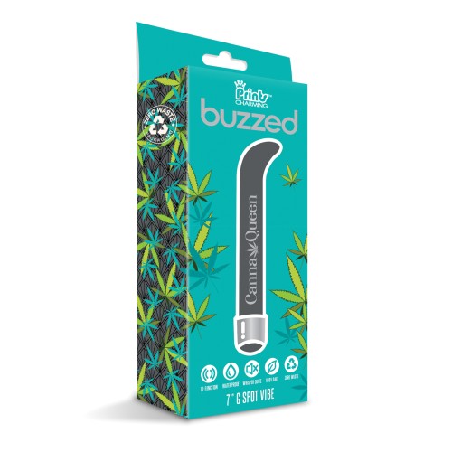 Buzzed 7 Inch G-Spot Vibe Canna Queen