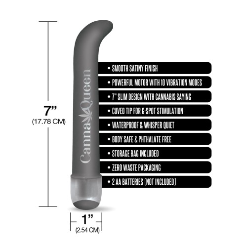 Vibrador G-Spot 7 Pulgadas Canna Queen