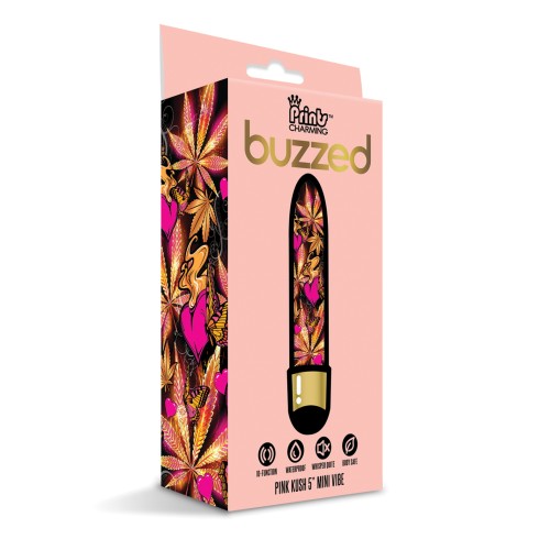 Mini Vibrador Buzzed de 5 Pulgadas - Pink Kush