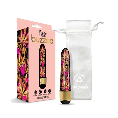 Mini Vibrador Buzzed de 5 Pulgadas - Pink Kush