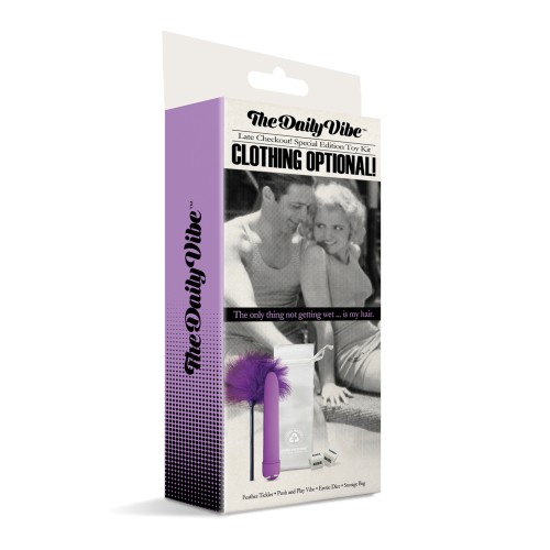 Daily Vibe Optional Clothing Kit Purple