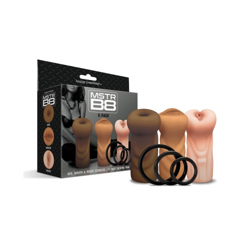 Juego de Strokers MSTR B8 con Anillos - Pack Variado