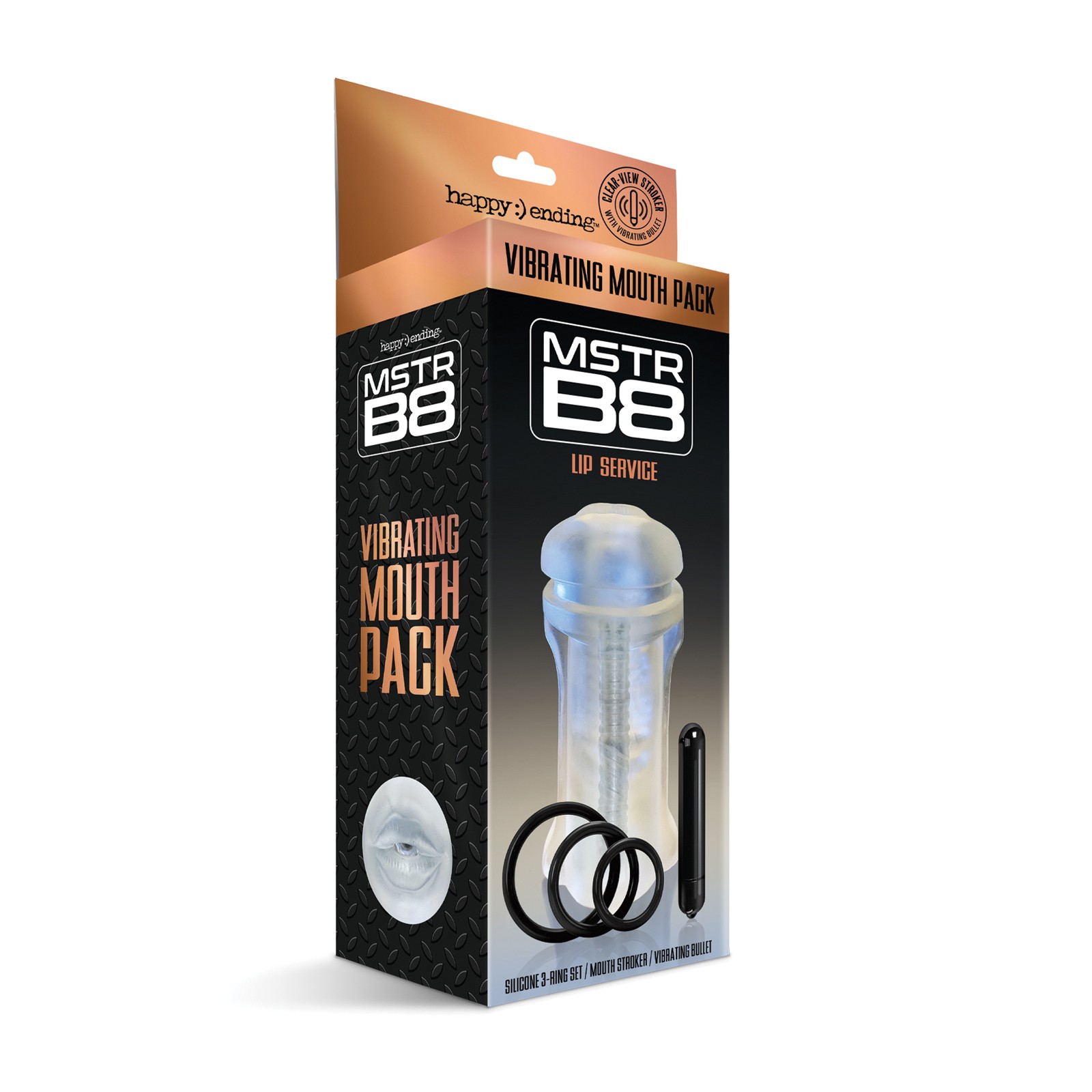 MSTR B8 Lip Service Vibrating Mouth Pack - 5 Kit