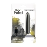 Bullet Point Rechargeable Bullet - 10 Functions for Targeted Pleasure