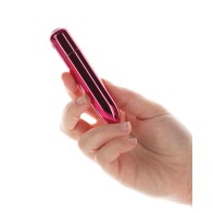 Bullet Point Rechargeable Pink Vibrator 10 Functions