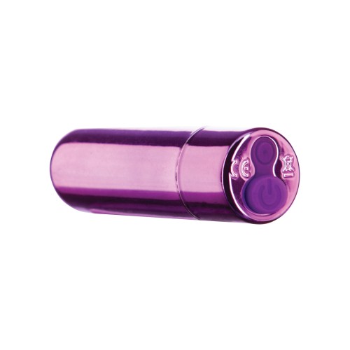 Mini Rechargeable Bullet 9 Functions Purple