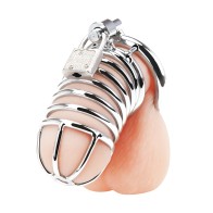 Blue Line Deluxe Chastity Cage for Ultimate Control