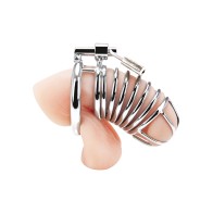 Blue Line Deluxe Chastity Cage for Ultimate Control