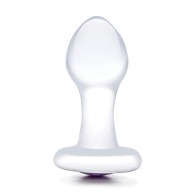 Glas Bling Bling Glass Butt Plug 3.5" - Stunning Pleasure