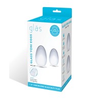 Glas Glass Yoni Eggs Set for Pelvic Strengthening