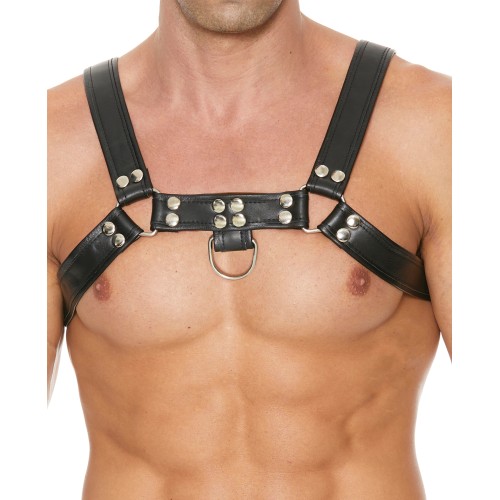 Shots Uomo Chest Bulldog Harness - Stylish BDSM Gear