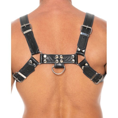 Shots Uomo Chest Bulldog Harness for Bold Style