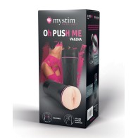 Mystim Oh-Pushme Vagina Black