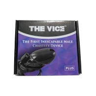 Cárcel de Castidad Masculina The Vice Plus en Negro