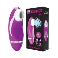 Pretty Love Romance Ivan Clitoral Massager - Fuchsia