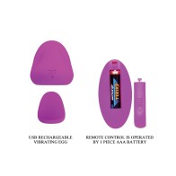 Vibrador Magnético en Panti Pretty Love Romance Lisa Fucsia