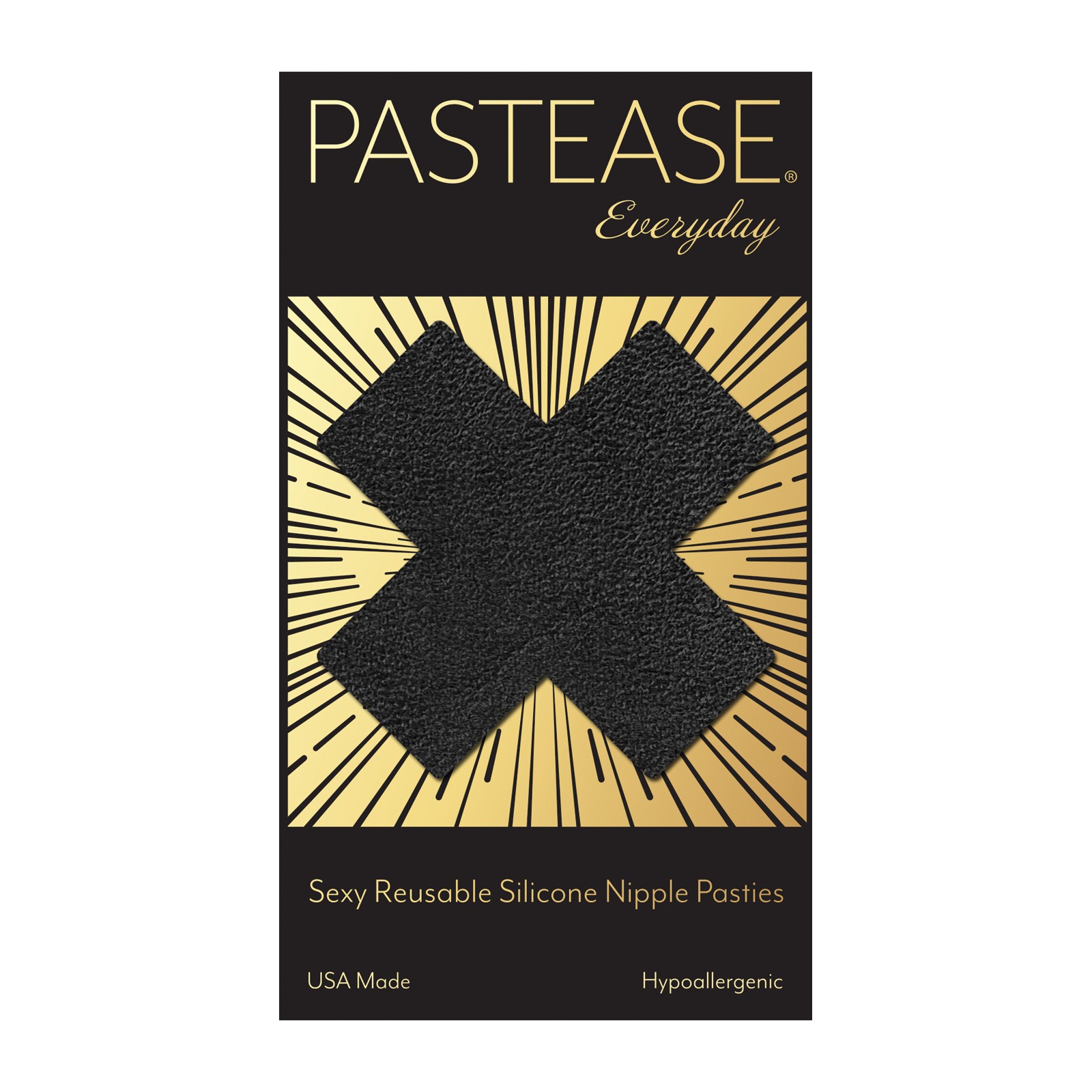 Pastease Reusable Liquid Cross Black - Sexy Accessories