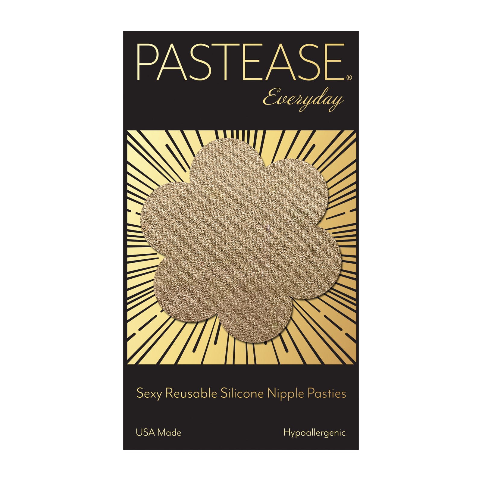 Pastease Reusable Suede Flower Cream