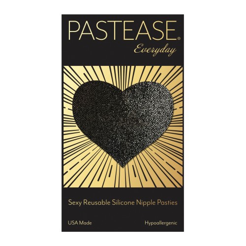 Pastease Reusable Liquid Heart - Black O/S