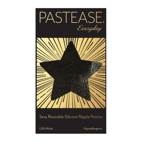 Pastease Reusable Liquid Star Black O/S