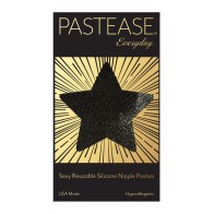 Pastease Reusable Liquid Star Black O/S