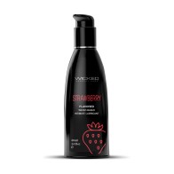 Lubricante a Base de Agua Wicked de Fresa 2 oz