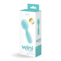 VeDO Wini Rechargeable Mini Wand Tease Me Turquoise