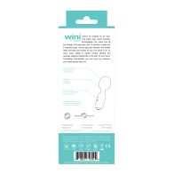 VeDO Wini Rechargeable Mini Wand Tease Me Turquoise