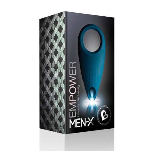 Rocks Off Men-X Empower Couples Stimulator Blue