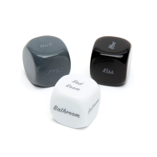 Fifty Shades of Grey Play Nice Kinky Dice for Couples