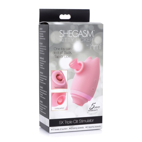 Inmi Shegasm Kitty Licker para Placer Clitoridiano Intenso