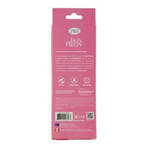 Easy Pleezy Vibrator - Pink