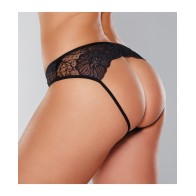 Adore Kiss Mesh & Lace Open Panty