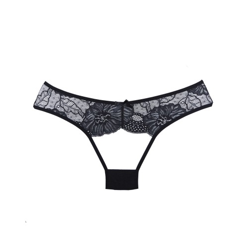 Adore Kiss Mesh & Lace Open Panty