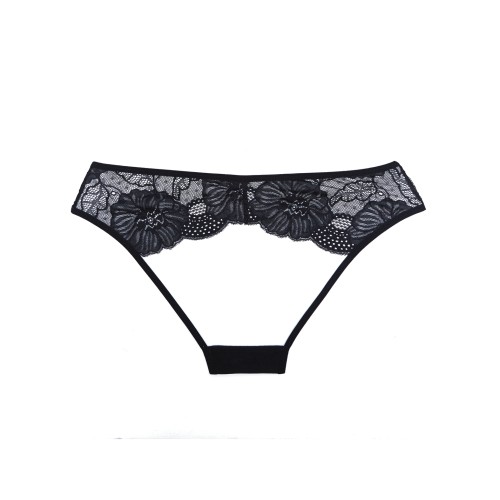 Adore Kiss Mesh & Lace Open Panty