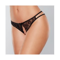 Adore Love Sick Open Lace Panty - Seduction