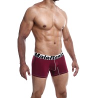 Male Basics Performance Boxer - Burgundy