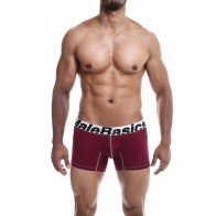 Male Basics Performance Boxer - Burgundy