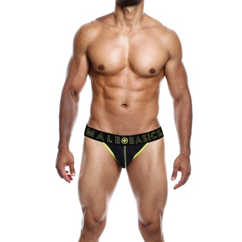 Male Basics Neon Jockstrap for Comfortable Support