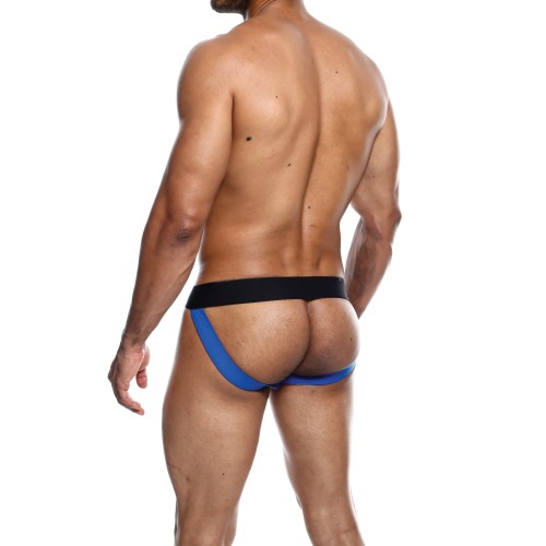 Male Basics Neon Jockstrap Royal MD - Sexy Underwear